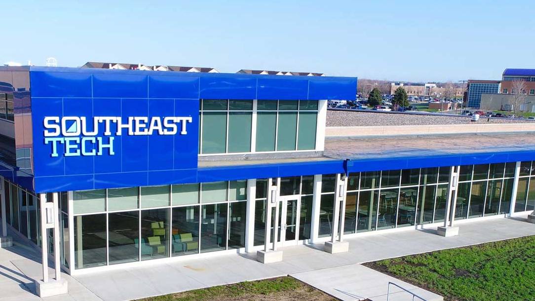 Southeast Tech Programs Ariel shot of the HUB