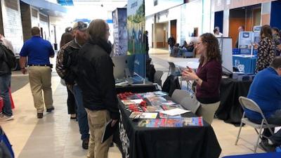 Job fair in the HUB