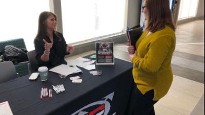 Job fair in the HUB
