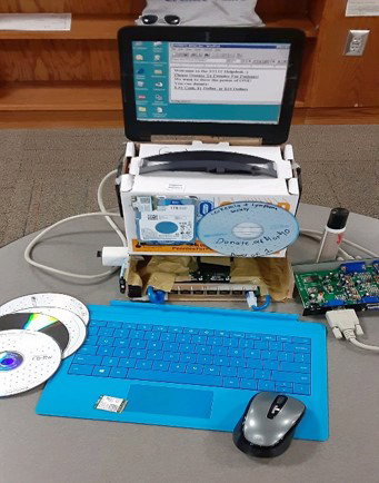 IT Help Desk Colleciton Box - computer