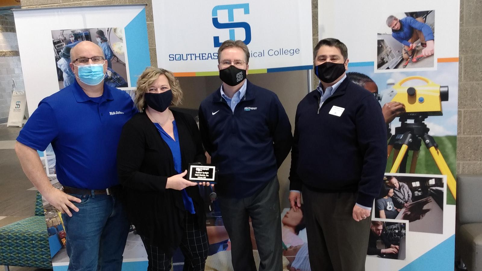 Employer Spotlight February 2021 Muth Electrtic is Southeast Tech's Employer Spotlight