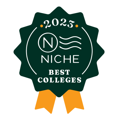 Niche Best Colleges badge