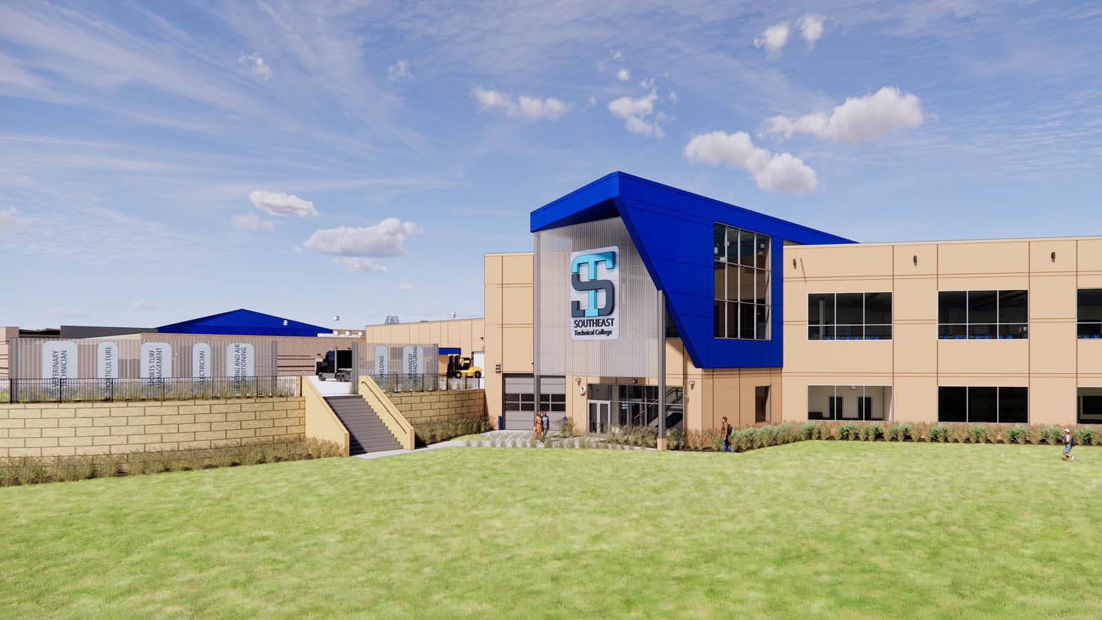 Abdnor Center rendering