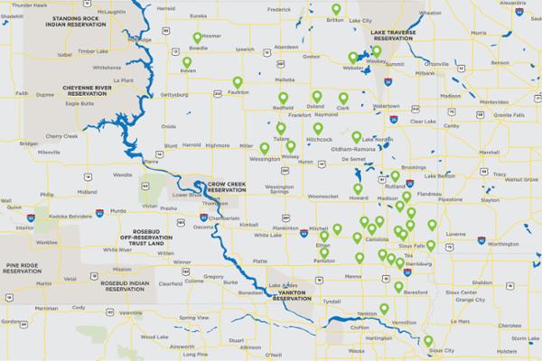 Map image of Perkins Consortium