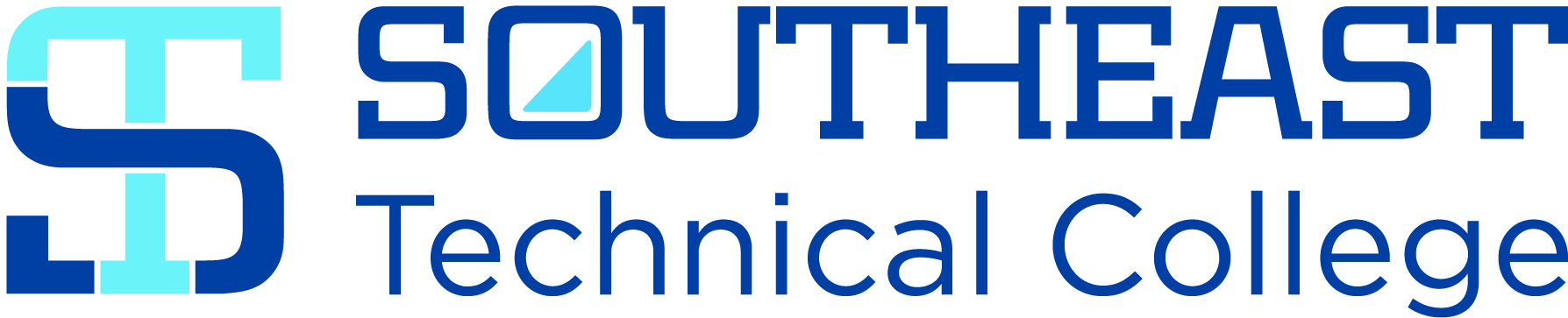 Southeast Technical College logo and monogram