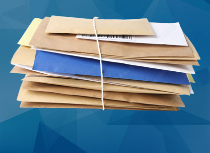 Stack of letters