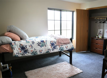 Bedroom of dorm