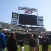 GCSAA students on turf at Target Field.