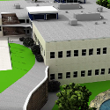 Healthcare Simulation Center artist rendition - Career Ave