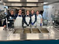 Early Childhood students serve at The Banquet on the westside of Sioux Falls.
