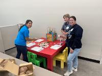 Early Childhood students serve at The Banquet on the westside of Sioux Falls.